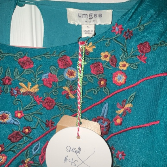 Umgee Boho Dress - Small - NWT - Picture 3 of 4